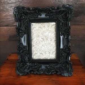 Ornate black frame